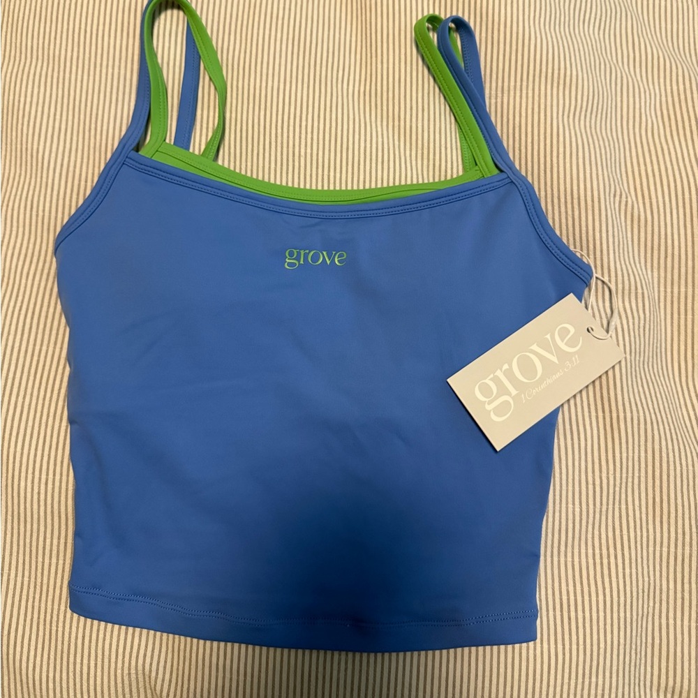Sea Grove - Grove the Brand Layered Tank Size Small NWT